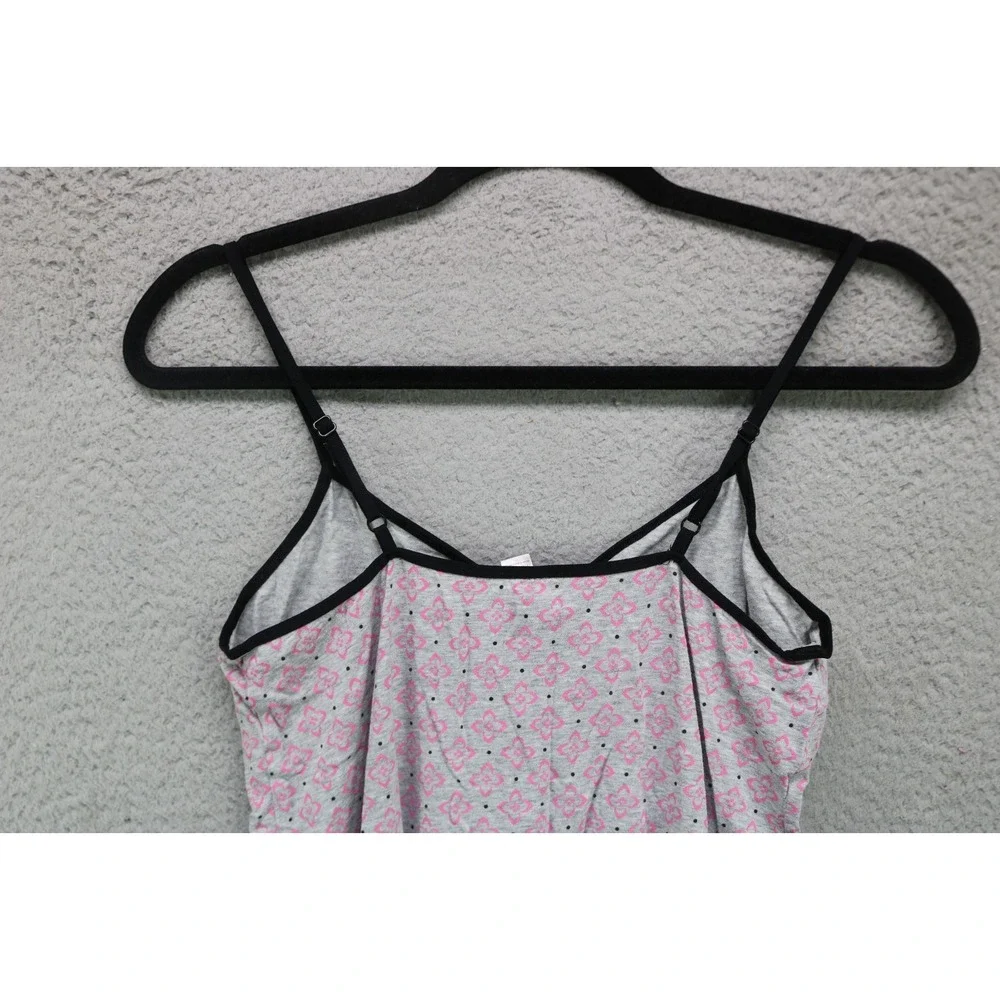 Steve Spagetti Strap Stretchy Nightgown-Medium-Ruffles-Preppy